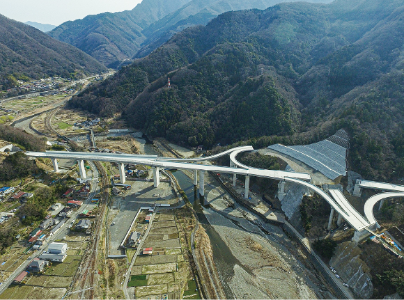 常葉川橋（山梨県南巨摩郡身延町）の写真