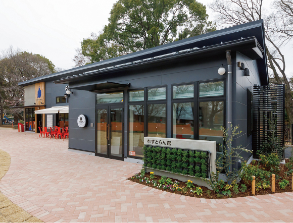 飛鳥山公園魅力向上事業(システム建築)風景3